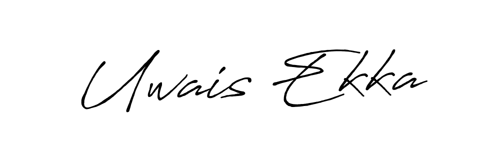 Make a beautiful signature design for name Uwais Ekka. Use this online signature maker to create a handwritten signature for free. Uwais Ekka signature style 7 images and pictures png