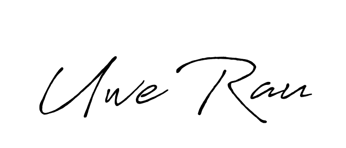 You should practise on your own different ways (Antro_Vectra_Bolder) to write your name (Uwe Rau) in signature. don't let someone else do it for you. Uwe Rau signature style 7 images and pictures png
