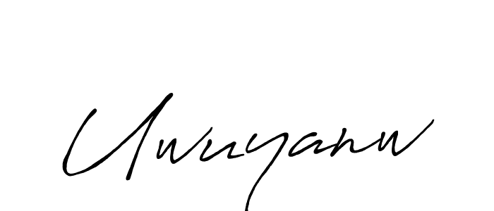 Check out images of Autograph of Uwuyanw name. Actor Uwuyanw Signature Style. Antro_Vectra_Bolder is a professional sign style online. Uwuyanw signature style 7 images and pictures png