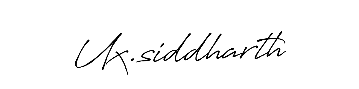 Check out images of Autograph of Ux.siddharth name. Actor Ux.siddharth Signature Style. Antro_Vectra_Bolder is a professional sign style online. Ux.siddharth signature style 7 images and pictures png