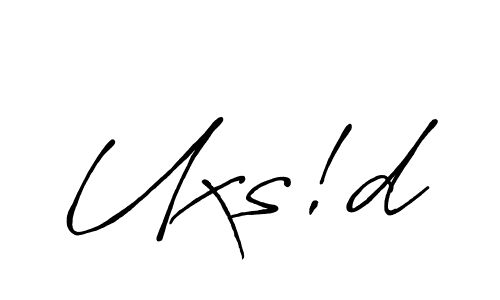 The best way (Antro_Vectra_Bolder) to make a short signature is to pick only two or three words in your name. The name Uxs!d include a total of six letters. For converting this name. Uxs!d signature style 7 images and pictures png