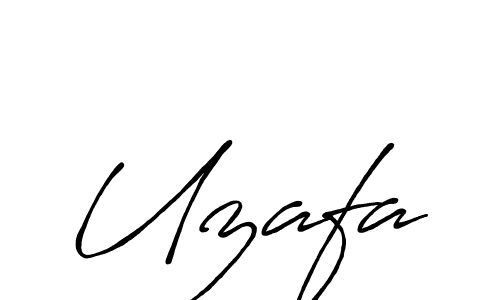 Also You can easily find your signature by using the search form. We will create Uzafa name handwritten signature images for you free of cost using Antro_Vectra_Bolder sign style. Uzafa signature style 7 images and pictures png
