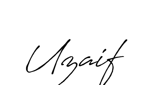 Also You can easily find your signature by using the search form. We will create Uzaif name handwritten signature images for you free of cost using Antro_Vectra_Bolder sign style. Uzaif signature style 7 images and pictures png