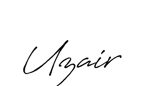 Similarly Antro_Vectra_Bolder is the best handwritten signature design. Signature creator online .You can use it as an online autograph creator for name Uzair. Uzair signature style 7 images and pictures png