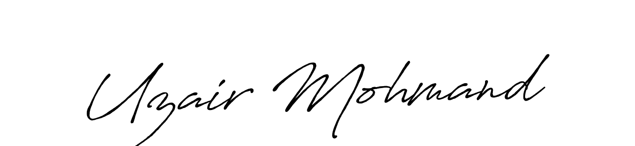 How to Draw Uzair Mohmand signature style? Antro_Vectra_Bolder is a latest design signature styles for name Uzair Mohmand. Uzair Mohmand signature style 7 images and pictures png