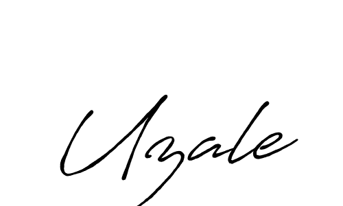 if you are searching for the best signature style for your name Uzale. so please give up your signature search. here we have designed multiple signature styles  using Antro_Vectra_Bolder. Uzale signature style 7 images and pictures png
