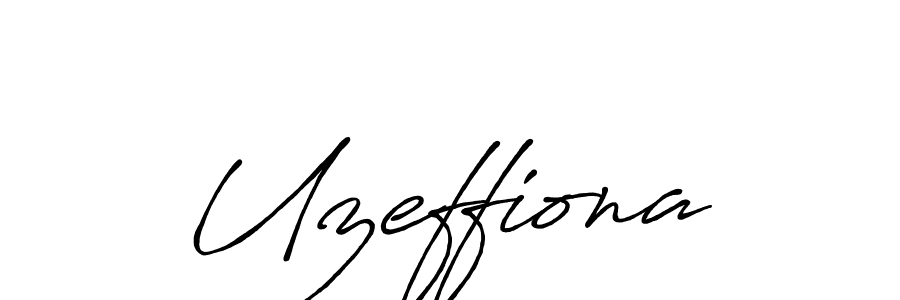 Best and Professional Signature Style for Uzeffiona. Antro_Vectra_Bolder Best Signature Style Collection. Uzeffiona signature style 7 images and pictures png