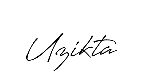 Antro_Vectra_Bolder is a professional signature style that is perfect for those who want to add a touch of class to their signature. It is also a great choice for those who want to make their signature more unique. Get Uzikta name to fancy signature for free. Uzikta signature style 7 images and pictures png