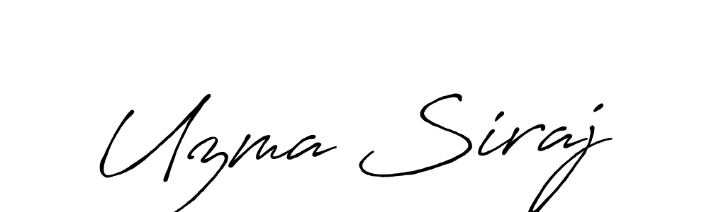 You can use this online signature creator to create a handwritten signature for the name Uzma Siraj. This is the best online autograph maker. Uzma Siraj signature style 7 images and pictures png