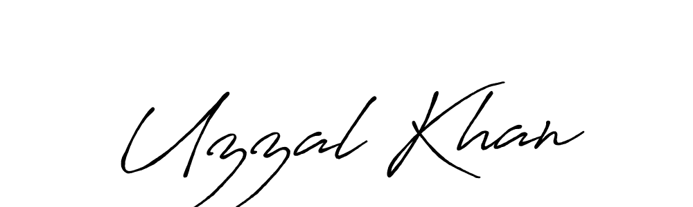 You should practise on your own different ways (Antro_Vectra_Bolder) to write your name (Uzzal Khan) in signature. don't let someone else do it for you. Uzzal Khan signature style 7 images and pictures png