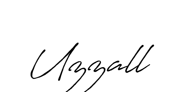Design your own signature with our free online signature maker. With this signature software, you can create a handwritten (Antro_Vectra_Bolder) signature for name Uzzall. Uzzall signature style 7 images and pictures png