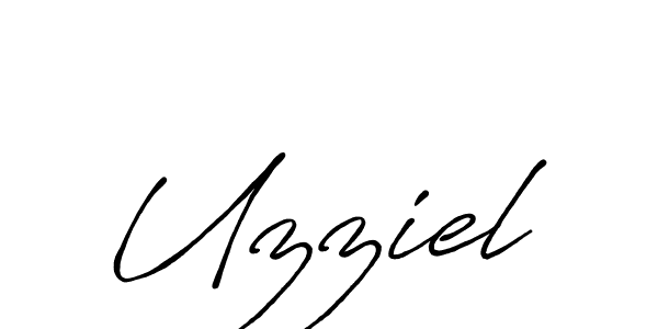 It looks lik you need a new signature style for name Uzziel. Design unique handwritten (Antro_Vectra_Bolder) signature with our free signature maker in just a few clicks. Uzziel signature style 7 images and pictures png