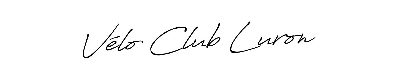 Antro_Vectra_Bolder is a professional signature style that is perfect for those who want to add a touch of class to their signature. It is also a great choice for those who want to make their signature more unique. Get Vélo Club Luron name to fancy signature for free. Vélo Club Luron signature style 7 images and pictures png