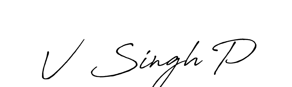Check out images of Autograph of V  Singh P name. Actor V  Singh P Signature Style. Antro_Vectra_Bolder is a professional sign style online. V  Singh P signature style 7 images and pictures png
