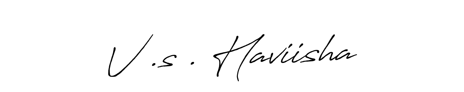 You can use this online signature creator to create a handwritten signature for the name V .s . Haviisha. This is the best online autograph maker. V .s . Haviisha signature style 7 images and pictures png