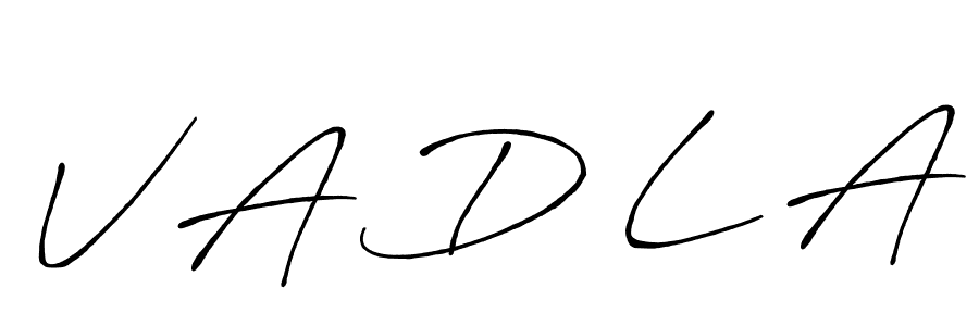It looks lik you need a new signature style for name V A D L A. Design unique handwritten (Antro_Vectra_Bolder) signature with our free signature maker in just a few clicks. V A D L A signature style 7 images and pictures png