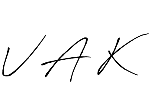 if you are searching for the best signature style for your name V A K. so please give up your signature search. here we have designed multiple signature styles  using Antro_Vectra_Bolder. V A K signature style 7 images and pictures png