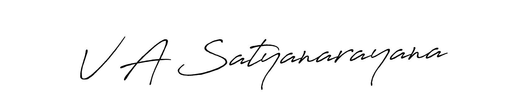 Once you've used our free online signature maker to create your best signature Antro_Vectra_Bolder style, it's time to enjoy all of the benefits that V A Satyanarayana name signing documents. V A Satyanarayana signature style 7 images and pictures png