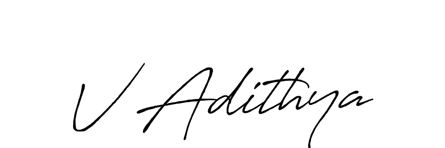 Here are the top 10 professional signature styles for the name V Adithya. These are the best autograph styles you can use for your name. V Adithya signature style 7 images and pictures png