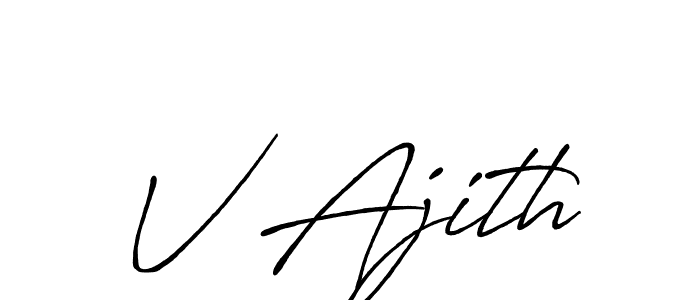Check out images of Autograph of V Ajith name. Actor V Ajith Signature Style. Antro_Vectra_Bolder is a professional sign style online. V Ajith signature style 7 images and pictures png