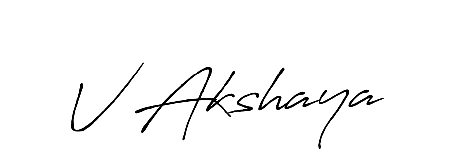 This is the best signature style for the V Akshaya name. Also you like these signature font (Antro_Vectra_Bolder). Mix name signature. V Akshaya signature style 7 images and pictures png