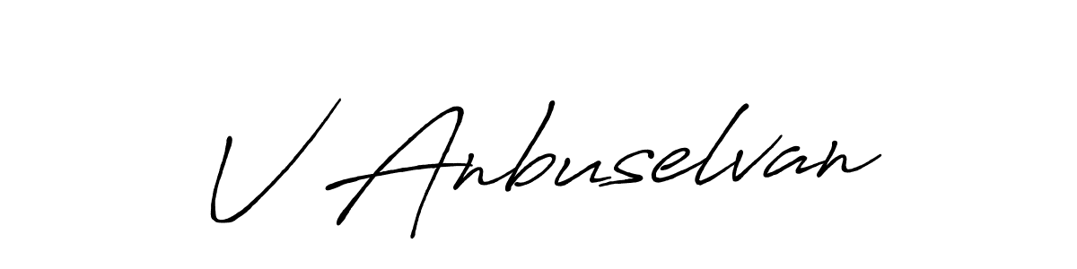 Once you've used our free online signature maker to create your best signature Antro_Vectra_Bolder style, it's time to enjoy all of the benefits that V Anbuselvan name signing documents. V Anbuselvan signature style 7 images and pictures png