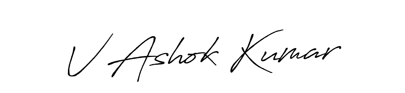 Here are the top 10 professional signature styles for the name V Ashok Kumar. These are the best autograph styles you can use for your name. V Ashok Kumar signature style 7 images and pictures png