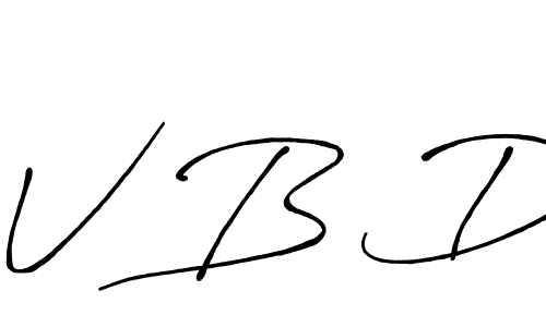 Best and Professional Signature Style for V B D. Antro_Vectra_Bolder Best Signature Style Collection. V B D signature style 7 images and pictures png