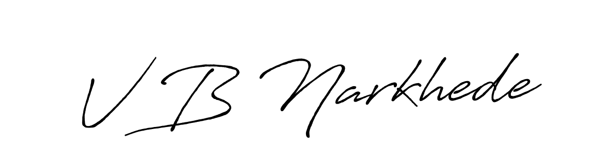 if you are searching for the best signature style for your name V B Narkhede. so please give up your signature search. here we have designed multiple signature styles  using Antro_Vectra_Bolder. V B Narkhede signature style 7 images and pictures png