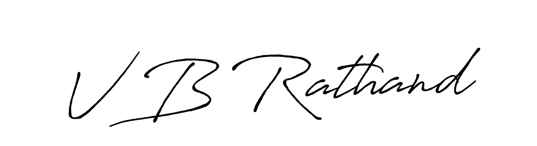 Once you've used our free online signature maker to create your best signature Antro_Vectra_Bolder style, it's time to enjoy all of the benefits that V B Rathand name signing documents. V B Rathand signature style 7 images and pictures png