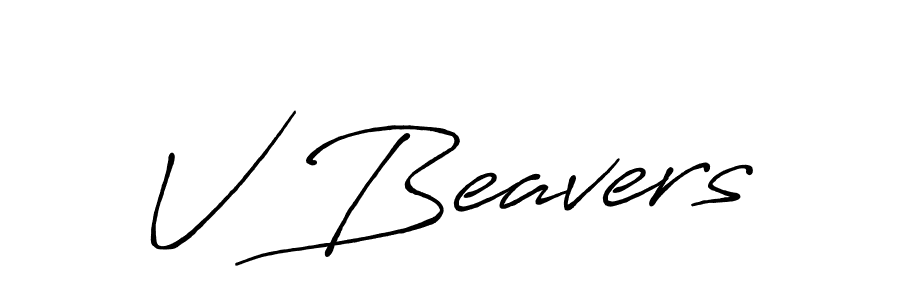 Best and Professional Signature Style for V Beavers. Antro_Vectra_Bolder Best Signature Style Collection. V Beavers signature style 7 images and pictures png