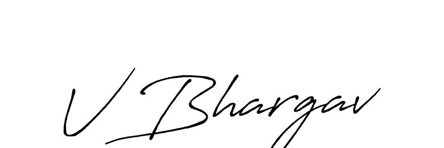 Make a short V Bhargav signature style. Manage your documents anywhere anytime using Antro_Vectra_Bolder. Create and add eSignatures, submit forms, share and send files easily. V Bhargav signature style 7 images and pictures png