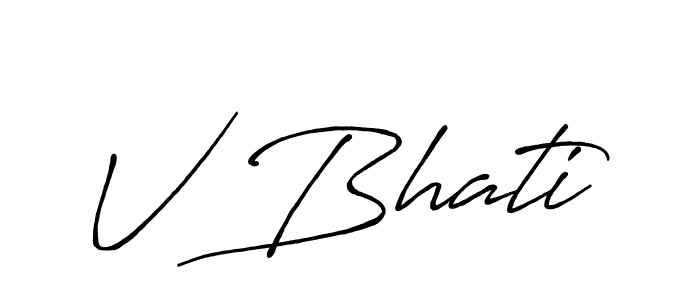 See photos of V Bhati official signature by Spectra . Check more albums & portfolios. Read reviews & check more about Antro_Vectra_Bolder font. V Bhati signature style 7 images and pictures png