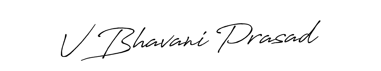 Also You can easily find your signature by using the search form. We will create V Bhavani Prasad name handwritten signature images for you free of cost using Antro_Vectra_Bolder sign style. V Bhavani Prasad signature style 7 images and pictures png