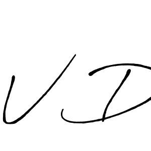 Antro_Vectra_Bolder is a professional signature style that is perfect for those who want to add a touch of class to their signature. It is also a great choice for those who want to make their signature more unique. Get V D name to fancy signature for free. V D signature style 7 images and pictures png