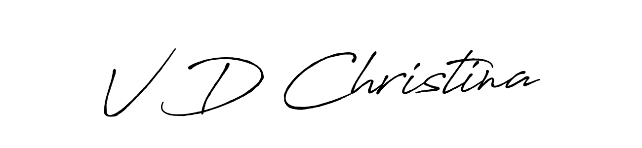 This is the best signature style for the V D Christina name. Also you like these signature font (Antro_Vectra_Bolder). Mix name signature. V D Christina signature style 7 images and pictures png