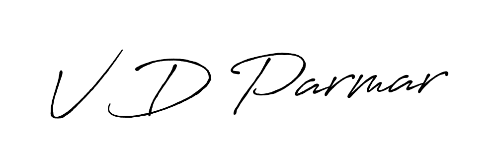 You should practise on your own different ways (Antro_Vectra_Bolder) to write your name (V D Parmar) in signature. don't let someone else do it for you. V D Parmar signature style 7 images and pictures png