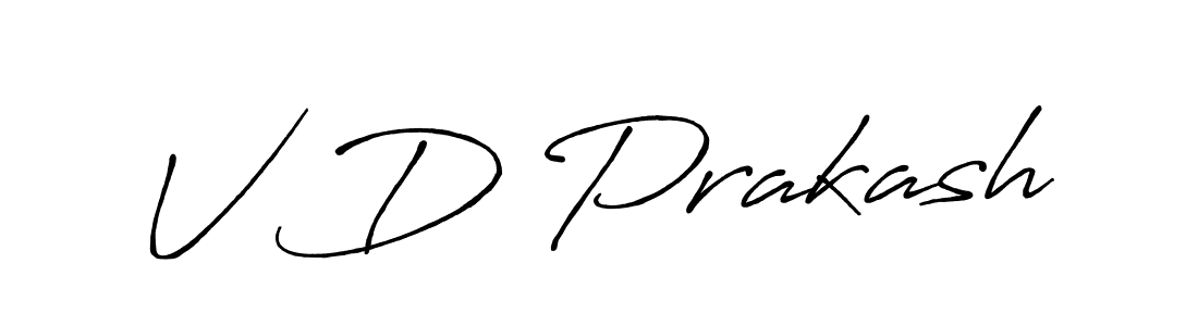if you are searching for the best signature style for your name V D Prakash. so please give up your signature search. here we have designed multiple signature styles  using Antro_Vectra_Bolder. V D Prakash signature style 7 images and pictures png