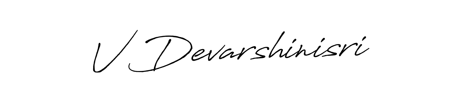 You can use this online signature creator to create a handwritten signature for the name V Devarshinisri. This is the best online autograph maker. V Devarshinisri signature style 7 images and pictures png