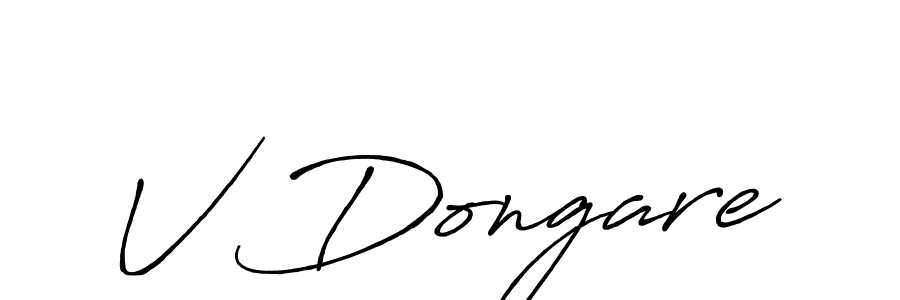 You should practise on your own different ways (Antro_Vectra_Bolder) to write your name (V Dongare) in signature. don't let someone else do it for you. V Dongare signature style 7 images and pictures png