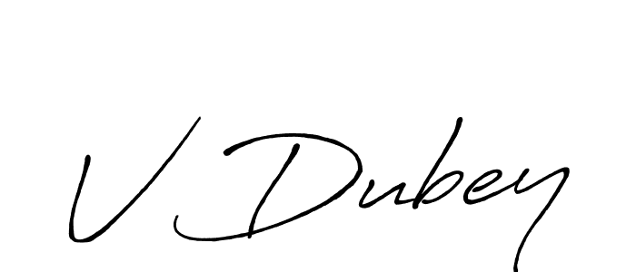 You should practise on your own different ways (Antro_Vectra_Bolder) to write your name (V Dubey) in signature. don't let someone else do it for you. V Dubey signature style 7 images and pictures png