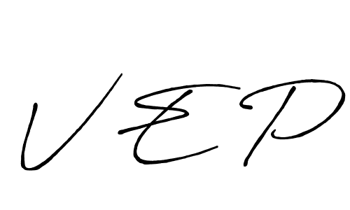 You should practise on your own different ways (Antro_Vectra_Bolder) to write your name (V E P) in signature. don't let someone else do it for you. V E P signature style 7 images and pictures png