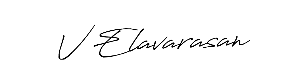You can use this online signature creator to create a handwritten signature for the name V Elavarasan. This is the best online autograph maker. V Elavarasan signature style 7 images and pictures png