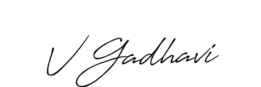 Best and Professional Signature Style for V Gadhavi. Antro_Vectra_Bolder Best Signature Style Collection. V Gadhavi signature style 7 images and pictures png