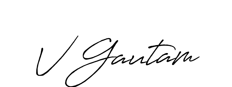 Check out images of Autograph of V Gautam name. Actor V Gautam Signature Style. Antro_Vectra_Bolder is a professional sign style online. V Gautam signature style 7 images and pictures png