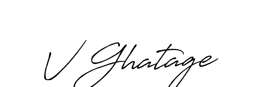 Here are the top 10 professional signature styles for the name V Ghatage. These are the best autograph styles you can use for your name. V Ghatage signature style 7 images and pictures png