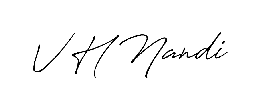 See photos of V H Nandi official signature by Spectra . Check more albums & portfolios. Read reviews & check more about Antro_Vectra_Bolder font. V H Nandi signature style 7 images and pictures png