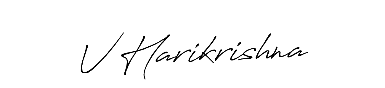 Once you've used our free online signature maker to create your best signature Antro_Vectra_Bolder style, it's time to enjoy all of the benefits that V Harikrishna name signing documents. V Harikrishna signature style 7 images and pictures png