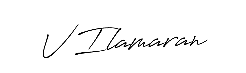 How to Draw V Ilamaran signature style? Antro_Vectra_Bolder is a latest design signature styles for name V Ilamaran. V Ilamaran signature style 7 images and pictures png