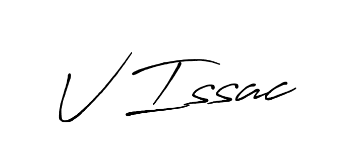 How to Draw V Issac signature style? Antro_Vectra_Bolder is a latest design signature styles for name V Issac. V Issac signature style 7 images and pictures png